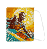 Stylish and spacious Surfing 5 18 laundry bag on white background.